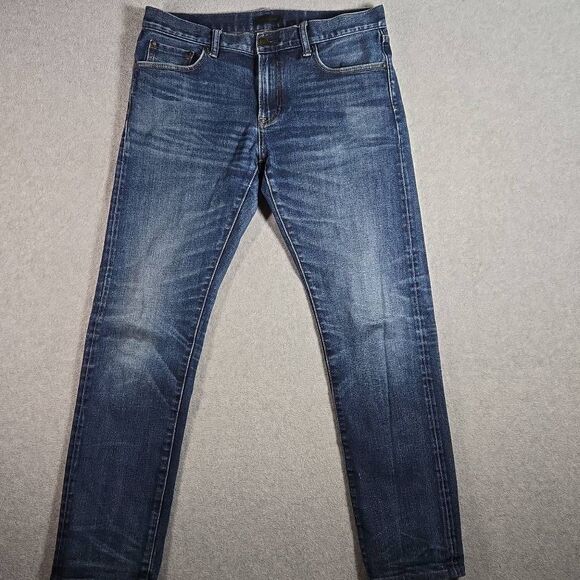 Uniqlo Selvedge Jeans 32x32 Slim Straight Kaihara Japanese - Picture 1 of 12